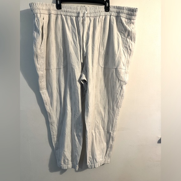 Athleta Pants - Athleta Pants Womens White Gray Farallon Jogger Printed Magic Metropolis 22/26